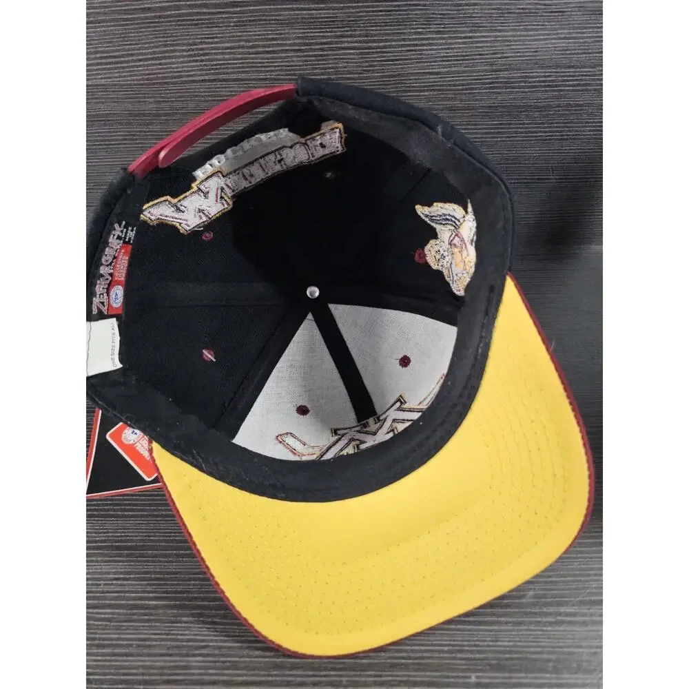 Vintage NWT Minnesota Golden Gophers Hockey Zephyr Graf-X Snapback Hat NOS 90s